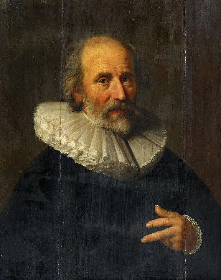 Hendrick Bloemaert, Ritratto del pittore Abraham Bloemaert